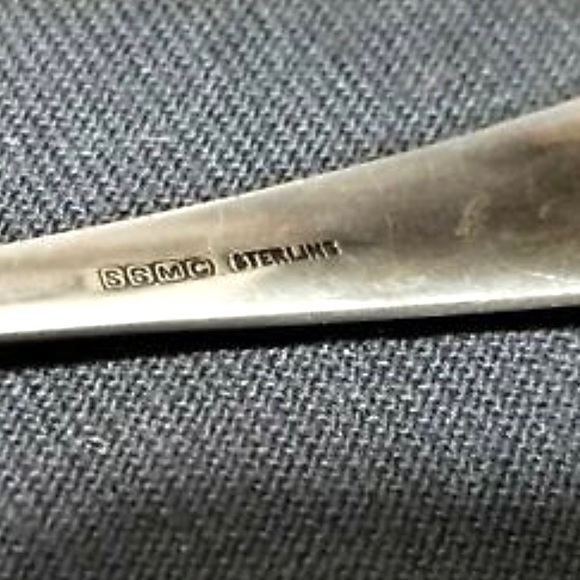 Solid Sterling Tongs Set of Three Ice Cheese Vegetable Serving Server - Picture 3 of 6